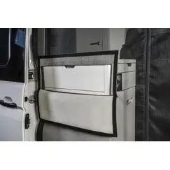 VanQuito 1732-MAG-FINE-MESH Moskitonetz für Camping Auto-Moskitonetze Schwarz