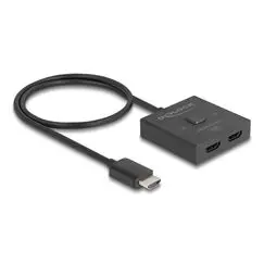 DeLOCK HDMI Switch 2 auf 1 bidirektional 8K