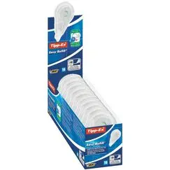 TIPP-EX ECOlutions Versenkbarer Mechanismus Transparent, Weiß 10 Stück(e)