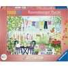 Ravensburger Sommergarten 3D-Puzzle Flugzeug