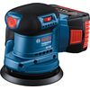 Bosch GEX 185-LI Professional Exzenterschleifer 10000 RPM 20000 OPM Blau 0 W