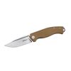 Herbertz 10001087 Taschenmesser EDC-Messer Sand, Stahl