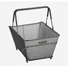 racktime 13030 Rahmen Fahrradkorb 28 l Aluminium Schwarz