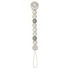 Goki 65305 Schnullerkette Grau, Natürlich/Natur Junge/Mädchen