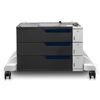 HP LaserJet Color Papiereinzug (3 x 500 Blatt) und Unterstand