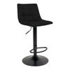 House Nordic Middelfart Barhocker Gepolsterter Sitz Gepolsterte Rückenlehne 1 Bein(e)