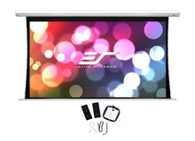 Elite Screens "Saker Tab Tension SKT100XHW-E12" Motorleinwand Tab Tension 221,5cm x 124,5cm (BxH) 16:9, 9 image