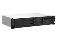 QNAP TS-h1290FX NAS Tower EPYC 7232P 64 GB DDR4 0 TB QuTS hero Schwarz, 5 image