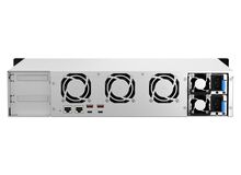 QNAP TS-h1290FX NAS Tower EPYC 7232P 64 GB DDR4 0 TB QuTS hero Schwarz, 6 image