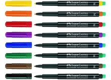 Faber-Castell 152304 Permanent-Marker Schwarz, Blau, Grün, Rot 4 Stück(e), 7 image