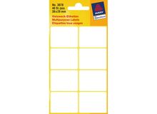 Avery Mini-Organisations-Etiketten, weiß, 38 x 14 mm, permanent, 9 image