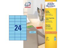 Avery Farbige Etiketten, rot, 105 x 148 mm, permanent, 3 image