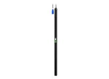 APC Easy Rack 600mm/42HE/1200mm mit Dach, Rollen, Füßen und 4 Halterungen, ohne Seitenteile, Boden, schwarz, 5 image