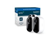 Arlo Essential 3 HD-Sicherheitskamera, 3er Set mit Solarpanel, 12 image