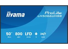 iiyama LH4366UHSB-B1AG Signage-Display Digital Signage Flachbildschirm 109,2 cm (43") LCD WLAN 800 cd/m² 4K Ultra HD Schwarz Eingebauter Prozessor Android 24/7, 13 image