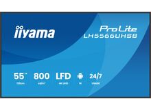 iiyama LH4366UHSB-B1AG Signage-Display Digital Signage Flachbildschirm 109,2 cm (43") LCD WLAN 800 cd/m² 4K Ultra HD Schwarz Eingebauter Prozessor Android 24/7, 14 image