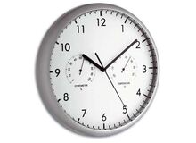 TFA-Dostmann 98.1077 Wand- /Tischuhr Quarzuhr Rund Schwarz, Weiß, 4 image