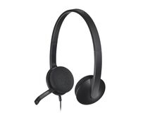 Logitech 960 USB Kopfhörer Kabelgebunden Kopfband Anrufe/Musik USB Typ-A Schwarz, 5 image