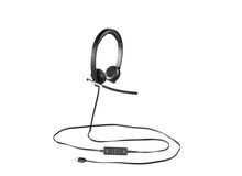Logitech 960 USB Kopfhörer Kabelgebunden Kopfband Anrufe/Musik USB Typ-A Schwarz, 7 image