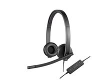 Logitech 960 USB Kopfhörer Kabelgebunden Kopfband Anrufe/Musik USB Typ-A Schwarz, 8 image