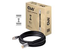 CLUB3D DisplayPort 1.4 HBR3 8K Kabel M/M 4meter, 2 image