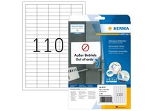 HERMA Ablösbare Etiketten A4 45.7x21.2 mm weiß Movables/ablösbar Papier matt 1200 St., 3 image