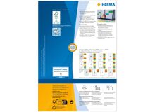 HERMA Farbige Etiketten A4 210x297 mm gelb Papier matt 20 St., 3 image