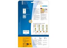 HERMA Farbige Etiketten A4 210x297 mm gelb Papier matt 20 St., 17 image
