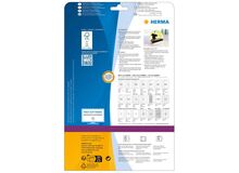HERMA Etiketten A4 25,4x10 mm weiß extrem stark haftend Papier matt 4725 St., 7 image