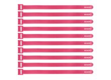 Bemero 30015GN-MP Kabelklett 10 Stk. Kabelbinder Lösbarer Kabelbinder Velcro Grün 10 Stück(e), Farbe: Grün