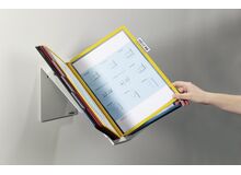 Durable 556700 Dokumentenanzeige-Karussell Tisch/Bank Porträt A4, 2 image