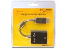 DeLOCK 65244 Kabeladapter 19-p HDMI-C M 19-p HDMI-A F Schwarz, 2 image