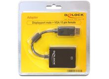 DeLOCK 65244 Kabeladapter 19-p HDMI-C M 19-p HDMI-A F Schwarz, 3 image