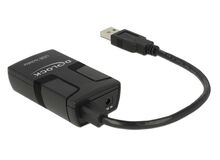 DeLOCK 65553 Videokabel-Adapter 0,18 m Mini DisplayPort HDMI + VGA (D-Sub) Schwarz, 2 image