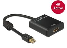 DeLOCK 62613 Videokabel-Adapter 0,2 m Mini DisplayPort HDMI Typ A (Standard) Schwarz, 4 image