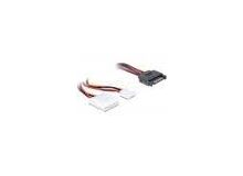 DeLOCK Cable SATA Slimline female + 2pin power > SATA SATA-Kabel 0,3 m SATA 13-pin SATA 7-pin + 2-pin Rot, 2 image