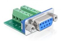 DeLOCK 65265 Kabeladapter Sub-D 9 pin Schwarz, 4 image