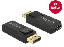 DeLOCK 65581 Kabeladapter mini Displayport 1.2 HDMI Schwarz, 2 image