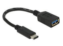 DeLOCK 65578 USB Kabel USB 2.0 0,15 m USB C Micro-USB B 0,48 Gbit/s Schwarz, 2 image