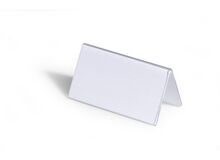 Durable 820119 Namensschild Acryl, Aluminium Rechteck, 4 image