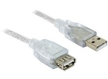 DeLOCK Cable USB 2.0 A-B - 0.5m USB Kabel 0,5 m USB A USB B Grau, 3 image