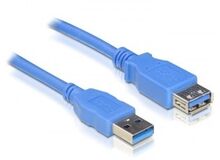 DeLOCK 82216 USB Kabel USB 2.0 3 m USB A USB B Grau, 6 image