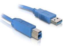 DeLOCK USB 3.0-A male/male - 3m USB Kabel USB A 5 Gbit/s Blau, 3 image