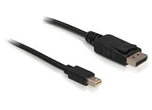 DeLOCK Cable DisplayPort 1.2 male > DisplayPort male 4K 1 m Schwarz, 3 image