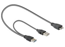 DeLOCK 2.0m USB 3.0 A USB Kabel USB 3.2 Gen 1 (3.1 Gen 1) 2 m USB A 5 Gbit/s, Länge: 2 m, 4 image