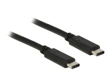 DeLOCK 0.5m USB3.1-C/USB3.1-A USB Kabel USB 3.2 Gen 2 (3.1 Gen 2) 0,5 m USB A USB C 10 Gbit/s Schwarz, Länge: 0,5 m, 2 image