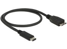 DeLOCK 5m USB 2.0 A m/m 90° USB Kabel USB A Schwarz, 3 image