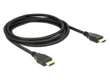 DeLOCK 65391 HDMI-Kabel 0,23 m HDMI Typ A (Standard) HDMI Typ D (Mikrofon) Schwarz, 6 image