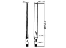 DeLOCK 88749 Netzwerk-Antenne Omnidirektionale Antenne RP-SMA 2 dBi, 3 image