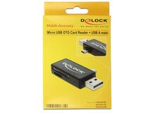 DeLOCK 91732 Kartenleser USB 2.0 Schwarz, 2 image